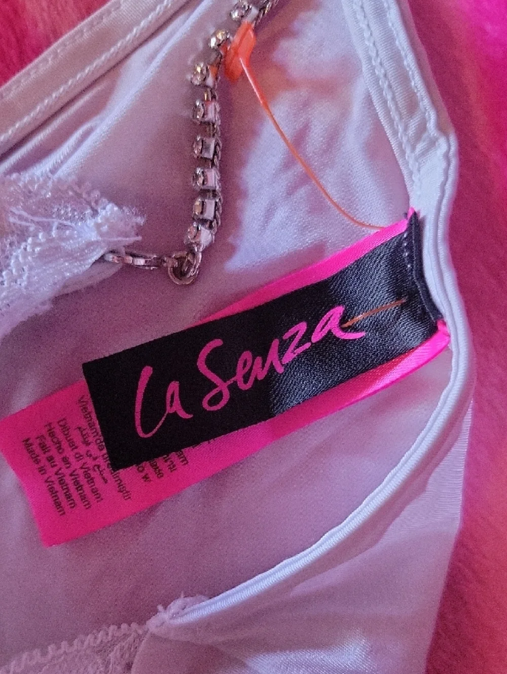 La Senza Size Small White Slip Dress - Picture 3 of 4